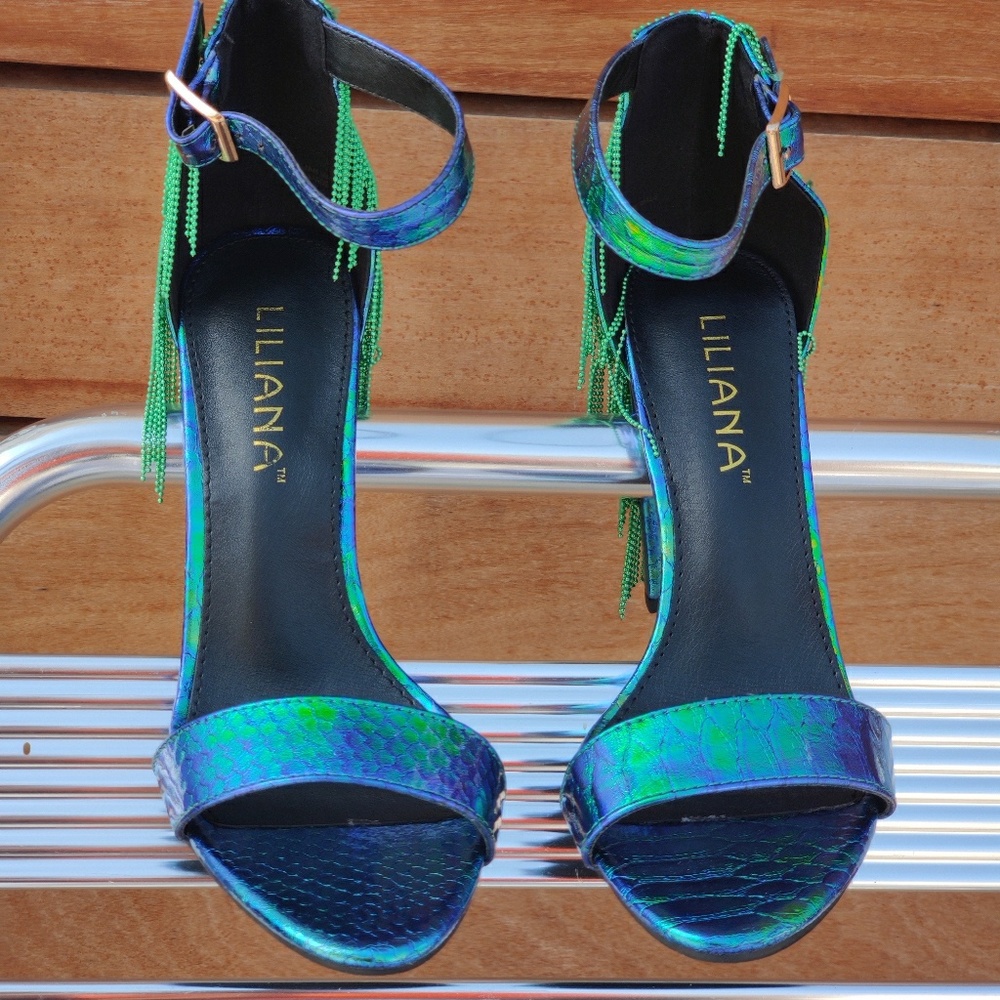 Women's Beaded Heel